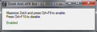 Dota Anti-Afk Bot